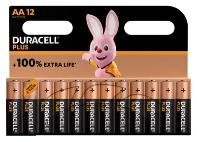 Produktbild von Duracell Plus AA Batterien, 12 Stück | Blisterpackung mit 12 Stück | 12 Stück