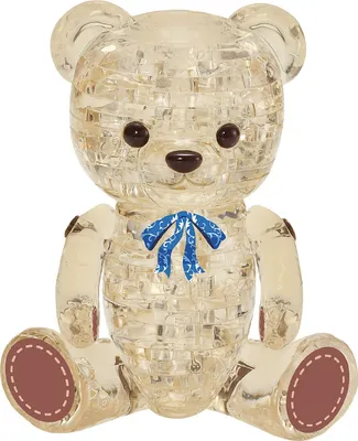 Image de HCM KINZEL Puzzle 3D en cristal Henry l'Ours 48 pièces