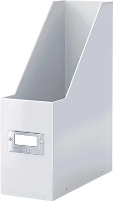 Immagine prodotto di Cartella per riviste A4 in cartoncino 95 mm bianco confezione da 6