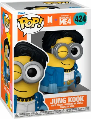 Immagine prodotto di Minions x BTS POP! Rocks in vinile Jung Kook 9 cm