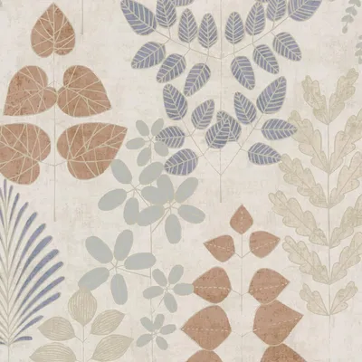 Produktbild von Profhome 791493-GU Landhaus Tapete Floral matt creme blau beige braun 5,33 m2
