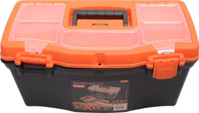 Produktbild von Boxer® Werkzeugkasten 20” mit Aufbewahrung im Deckel 50 x 26 x 24 cm.