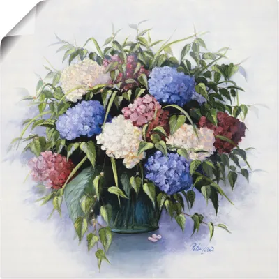 Produktbild von ARTland Poster Gemischte Blumen Größe: 30x30 cm