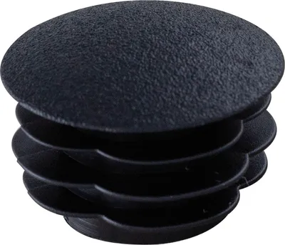 Produktbild von Lamellenstopfen gewölbt ø 15mm Rohrstopfen Wandstärke 0,8-2mm Kunststoff schwarz