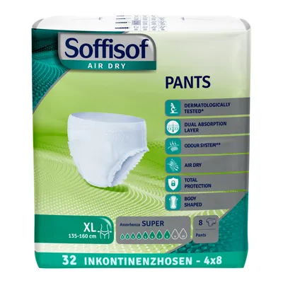 Produktbild von Soffisof Pants Air Dry Pull-up super XL 4X8 St