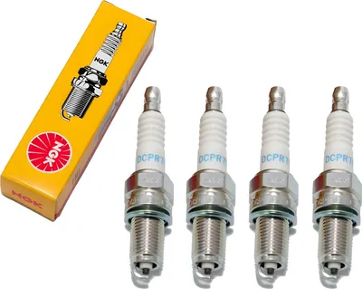 Immagine prodotto di Set di candele NGK 4x DCPR7E Candela con soppressione delle interferenze, filettatura lunga 19,0 mm Ø 12,0 mm esagono 16,0 mm, distanza tra gli elettrodi 0,85 mm, potere calorifico 7, 3932 / 4415