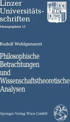 Immagine prodotto di Philosophische Betrachtungen und Wissenschaftstheoretische Analysen