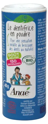 Productafbeelding van Anae Neutrale Tandpasta Poeder (40 gr)