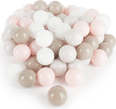 Produktbild von Bieco Bälle für Bällebad Baumwolle | 100 Stück  | Bunte Bälle  |  Bällebad Kinder | Bällebad Baby | Bällebad | Bällebad Bälle | Baby Ball | Ball Kinder |  Spiele für draussen