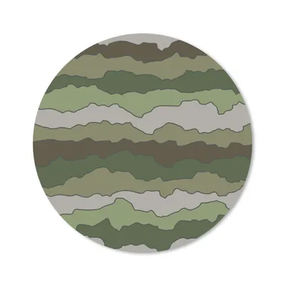 Produktbild von MuchoWow® Mauspad Mousepad Camouflage - Muster - Armee 30x30 cm - Mousepads - Maus Mat - Pad - Mausunterlage - Tischunterlage - Schreibtischmatten