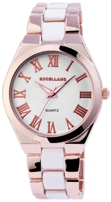 Produktbild von Excellanc Damenuhr mit Metallarmband