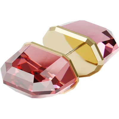Image de Swarovski Femme Boucles d'oreilles uniques Lucent Rosa, couche d'alliage d'or rose 5600254
