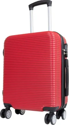 Produktbild von ABS Handgepäck Reisekoffer Malaga 55cm 37 Liter klein rot