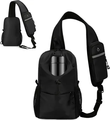 Produktbild von Wasserdichte Umhängetasche für den Alltag | Verstellbarer Sling-Rucksack für Freizeitaktivitäten