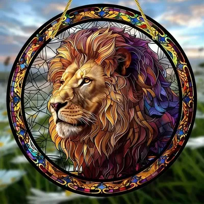 Image de Attrape-Soleil Lion XL - Élégance Majestueuse KP32300