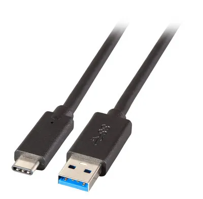 Immagine prodotto di Cavo USB3.2 Gen 1 Superspeed, tipo A/M -- -C/M, 3A, 5Gbit, 0,5m