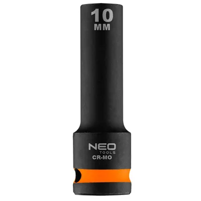 Obrázok produktu pre NEO TOOLS Nástrčné hlavice 1/2" dlhé , 10 x 78 mm , Cr-Mo