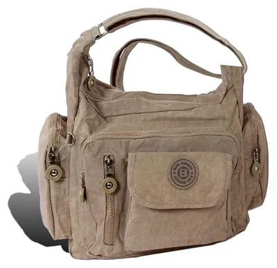 Immagine prodotto di Borsa Street nylon borsa donna pietra 30x15x22 D2OTJ204L