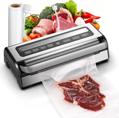 Productafbeelding van Vacuümsealer - Vakuumapparaat - Vacuümverpakkingsmachine - Vacumeermachine - Vacuümfolieapparaat