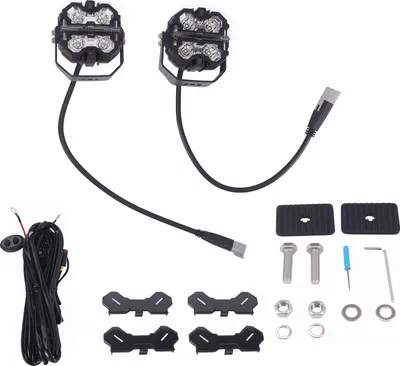 Produktbild von LED-Lichtkapseln, 3,5 Zoll, weiß, bernsteinfarben, DRL, Offroad-Fahr-Hilfslicht
