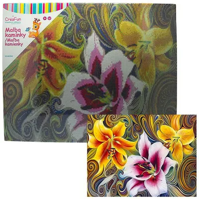 Immagine prodotto di Diamond Painting - Fiori, 40 x 50 cm