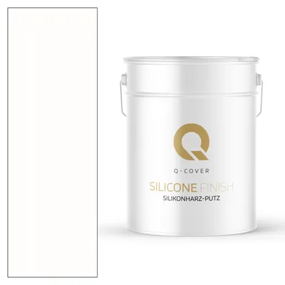 Produktbild von Silikonharz-Putz | Altweiß Rollputz Silikonputz | Fassadenputz | Kratzputz Oberput Strukturputz Fertigputz Wände Und Decken| 15 kg 1 mm