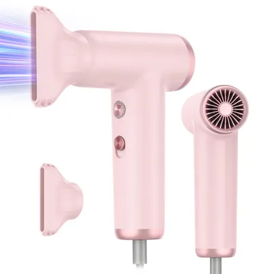 Produktbild von UKLISS 5-in-1-Haarstyler, 1000 W, 110.000 U/min, mit , Rosa