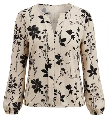 Image de BIANY - Chemisier pour femmes, blanc, taille S