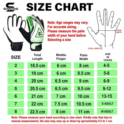 Productafbeelding van Keepershandschoenen met vingersupport, maat 5, voor kinderen en jongeren, met antislip handpalm