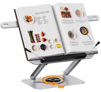 Produktbild von Omgoods – 360-Grad-Drehbarer Buchständer und Tablet-Halterung