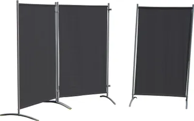 Produktbild von Leco Stellwand anthrazit - Maße: 260 cm x 156 cm; 5410114