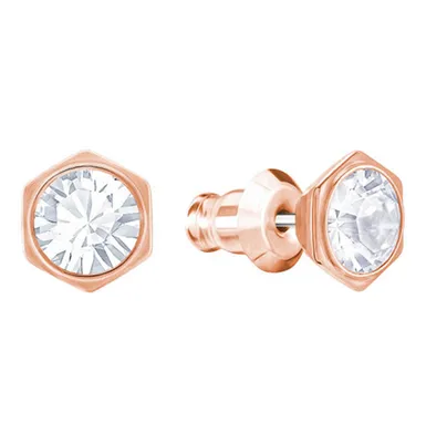 Produktbild von Swarovski 5371199 Ohrstecker Weiss Rosé-Ton