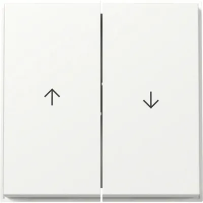 Produktbild von GIRA 329466 Wippe 2f Pfeil TX_44 WG UP Reinweiß