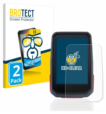 Produktbild von 2x Für Sigma ROX 4.0 Schutzfolie BROTECT Displayschutz Display Schutz Folie Klar Transparent