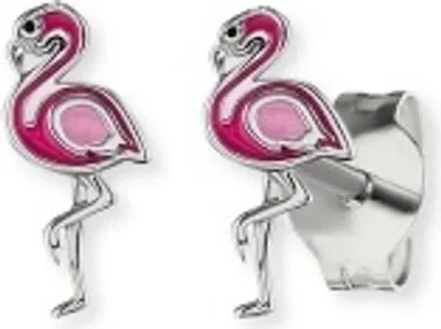 Produktbild von Herzengel Ohrstecker HEE-FLAMINGO-ST Flamingos Silber