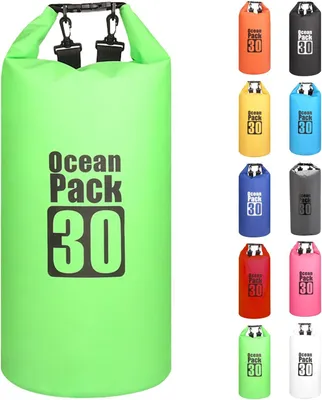 Image de Autres équipements de plongée : sacs étanches, sacs imperméables avec bandoulière réglable, grande/petite capacité : 2 litres, 5 litres, 10 litres, 15 litres