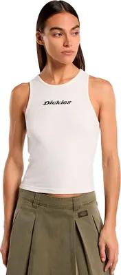 Produktbild von Dickies Rib ärmelloses T-shirt Weiß L Frau Weiß L