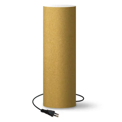 Obrázok produktu pre MuchoWow® Lampa Nočné svetlo Stolná lampa LED Svetlo vrátane LED lampyZlatá - Metalická - Zlatá potlač 50 cm vysoká Ø15,9 cm - Stojacia lampa - Lampy - Svetelný zdroj - Foto lampa - Foto lampa - Detské lampy - Lampy do detskej izby