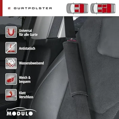 Autogurtpolster für Auto und Lkw - 2 Stücke