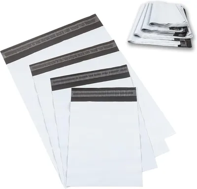 Imagen del producto de Bolsas de envío grandes, impermeables, autoadhesivas, 30 unidades, de diferentes tamaños, para ropa
