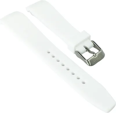 Produktbild von s. Oliver Kinderuhr | Uhrenarmband Silikon weich glatt weiß SO-3635-PQ