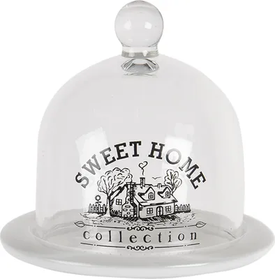 Produktbild von Clayre & Eef Glocke Ø 12x12 cm Glas