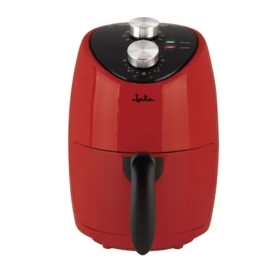 Image de JATA JEFR1222 Friteuse sans huile de 2 litres. Température réglable de 80 à 200ºC. Avec minuterie. Panier antiadhésif lavable au lave-vaisselle. 1000 W. Sans BPA