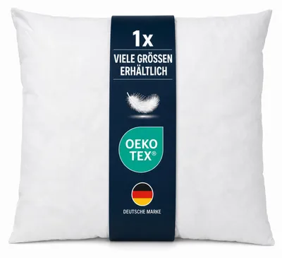 Image de Coussin de remplissage - Inlet avec plume / remplissage polyester 60 x 60 cm Coussin de plumes