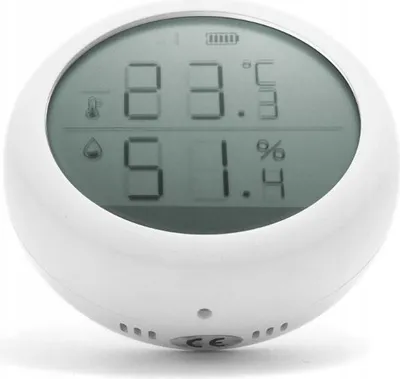 Obrázok produktu pre Snímač teploty a vlhkosti s LCD displejom - Zigbee