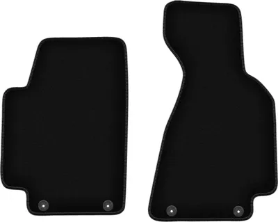 Immagine prodotto di Wielganizator Tappetini anteriori in velluto per Audi 80 B5 (1994-2000, cabriolet) neri, set 2 pz, con fissaggi