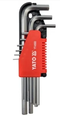 Produktbild von Yato yt-0500 hex klice 9ks 1,5-10mm crv