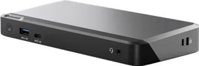 Produktbild von ALOGIC DX2, Kabelgebunden, USB 3.2 Gen 1 (3.1 Gen 1) Type-C, 65 W, 3,5 mm, 1000 Mbit/s, Schwarz, Grau