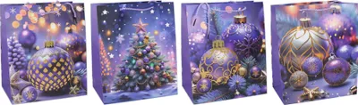 Obrázek produktu pro Dárková taška M 26x32x10 cm VÁNOCE