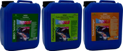 Produktbild von MIBO Teich-Spar-Set mit 3 x 5 Liter